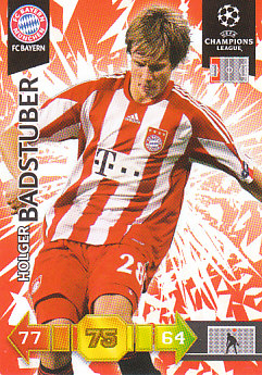Holger Badstuber Bayern Munchen 2010/11 Panini Adrenalyn XL CL #40